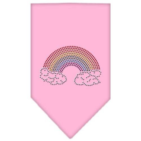 Pet and Dog Bandana Rhinestone, "Rainbow"-2