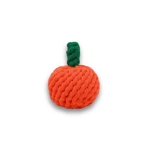 Handmade Orange Rope Toy-0