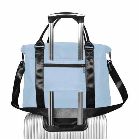 Travel Bag Serenity Blue Canvas Carry-0